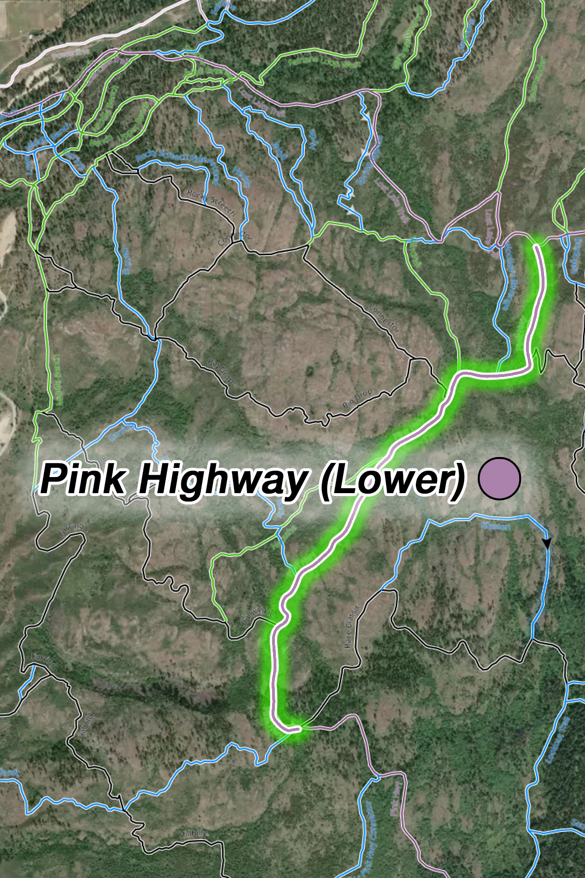 Pink Highway (lower)
